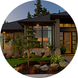 Durable aluminum windows offering a sleek, contemporary look.