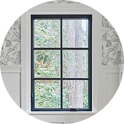 Fiberglass windows for superior durability and insulation.