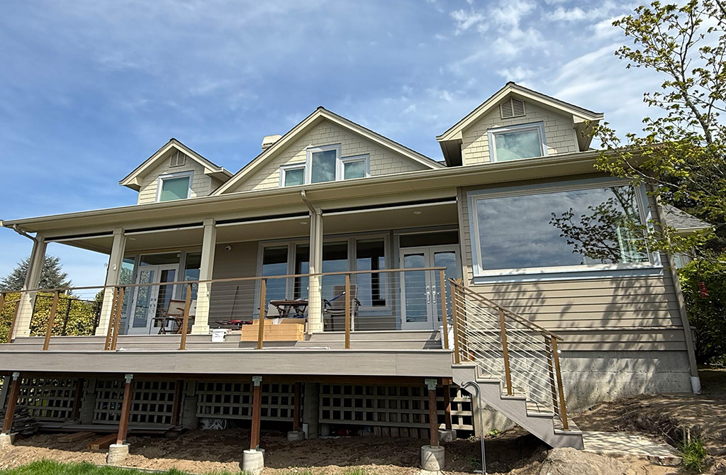 A home that Green Built NW updated the windows and doors in Edmonds WA